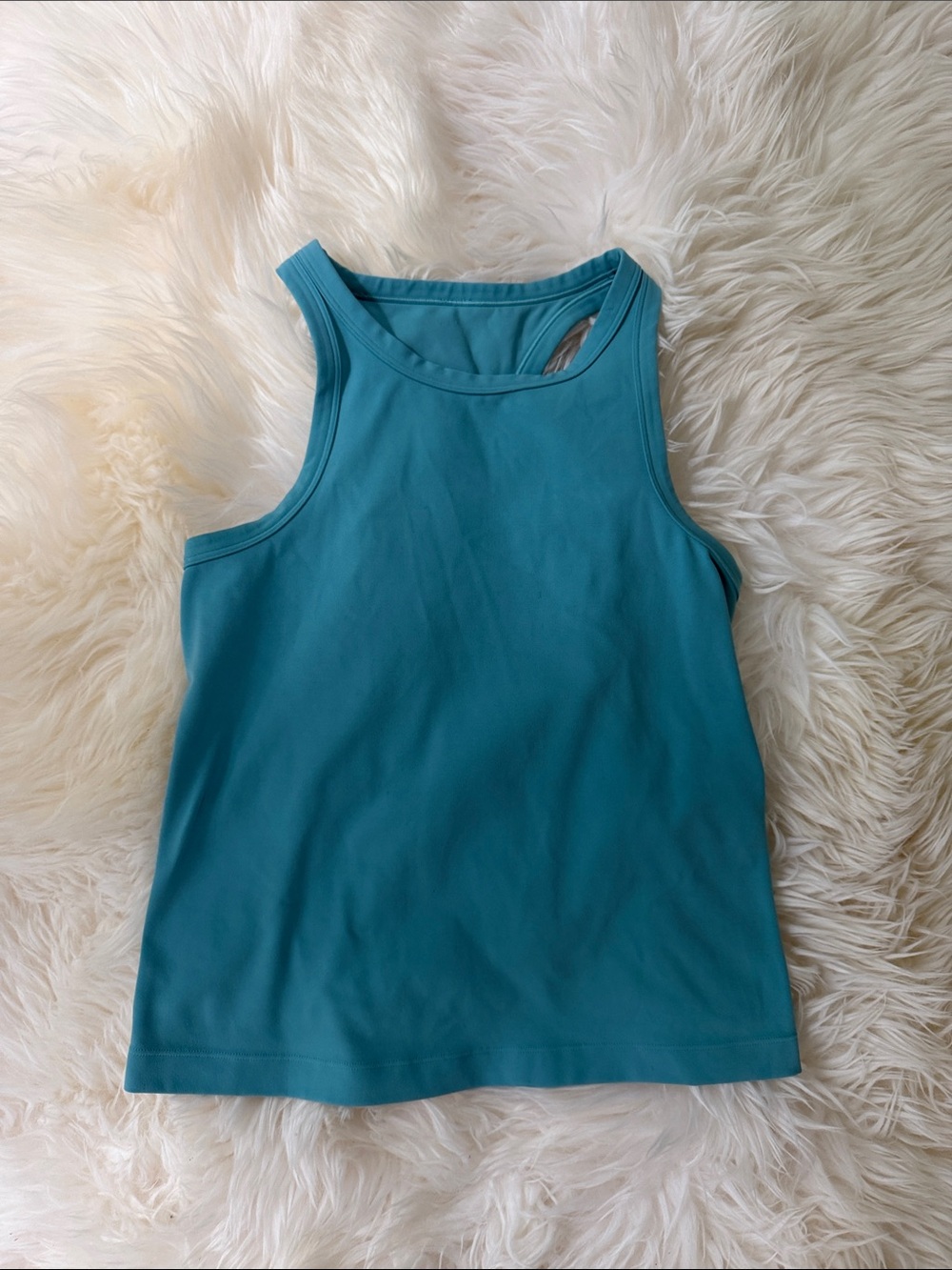 lululemon athletica Teal Muscle Tank Top
